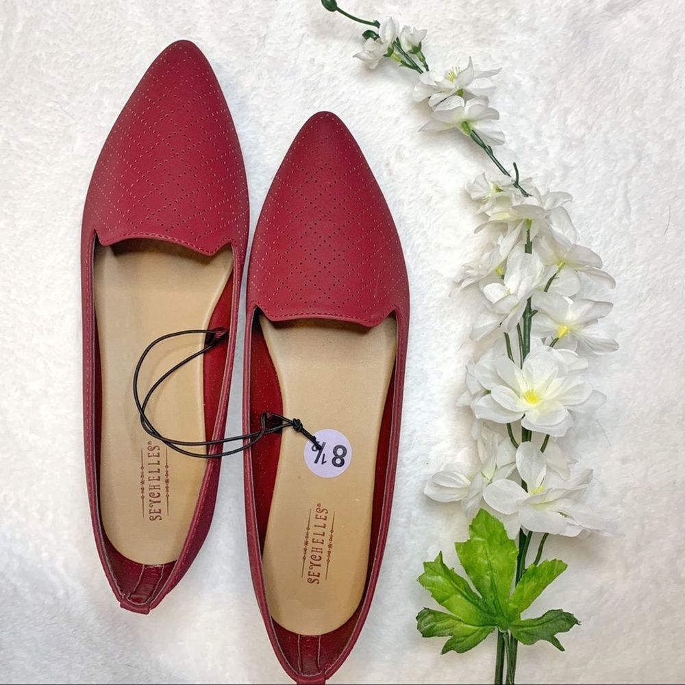 Seychelles Cardinal Patterned Flats